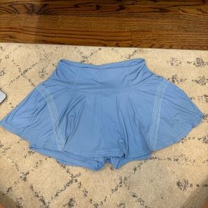 Women's Blue Athletic Skort